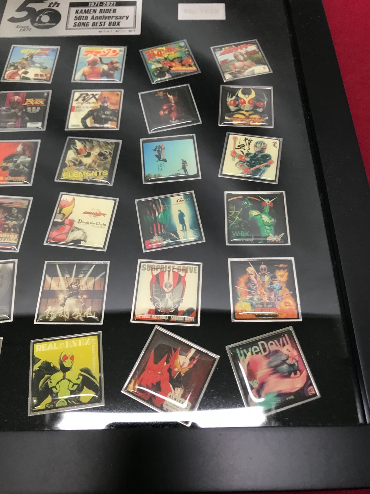 仮面ライダー50th anniversary SONG BEST BOX　ピンズ 仮面ライダー 50th Anniversary SONG BEST BOX】商品情報 - NEWS