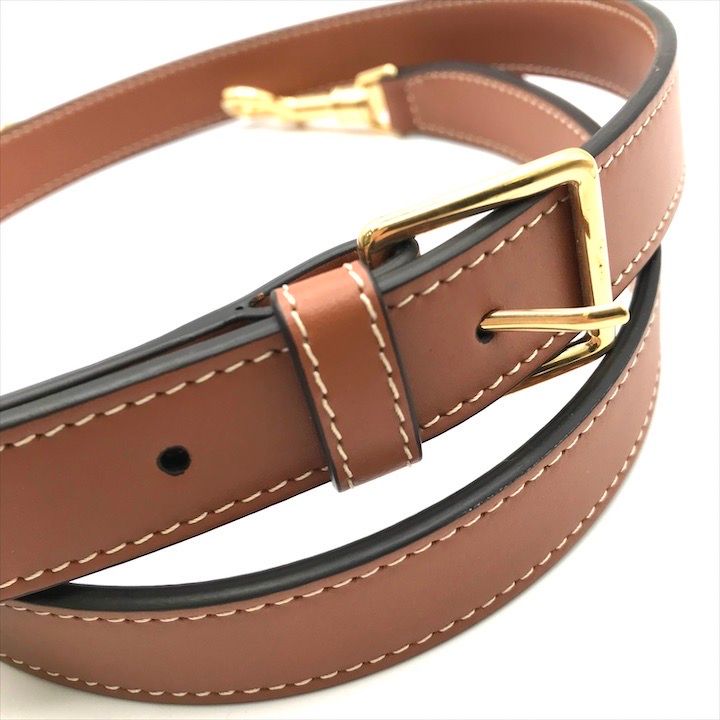 超美品 CELINE セリーヌ トリオンフ レザー ショルダー ストラップ