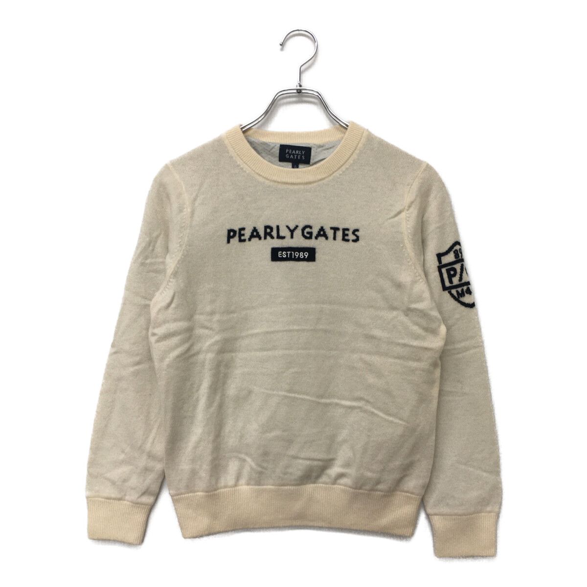 中古 レディース パーリーゲイツ PEARLY GATES セーター 0(S) 白