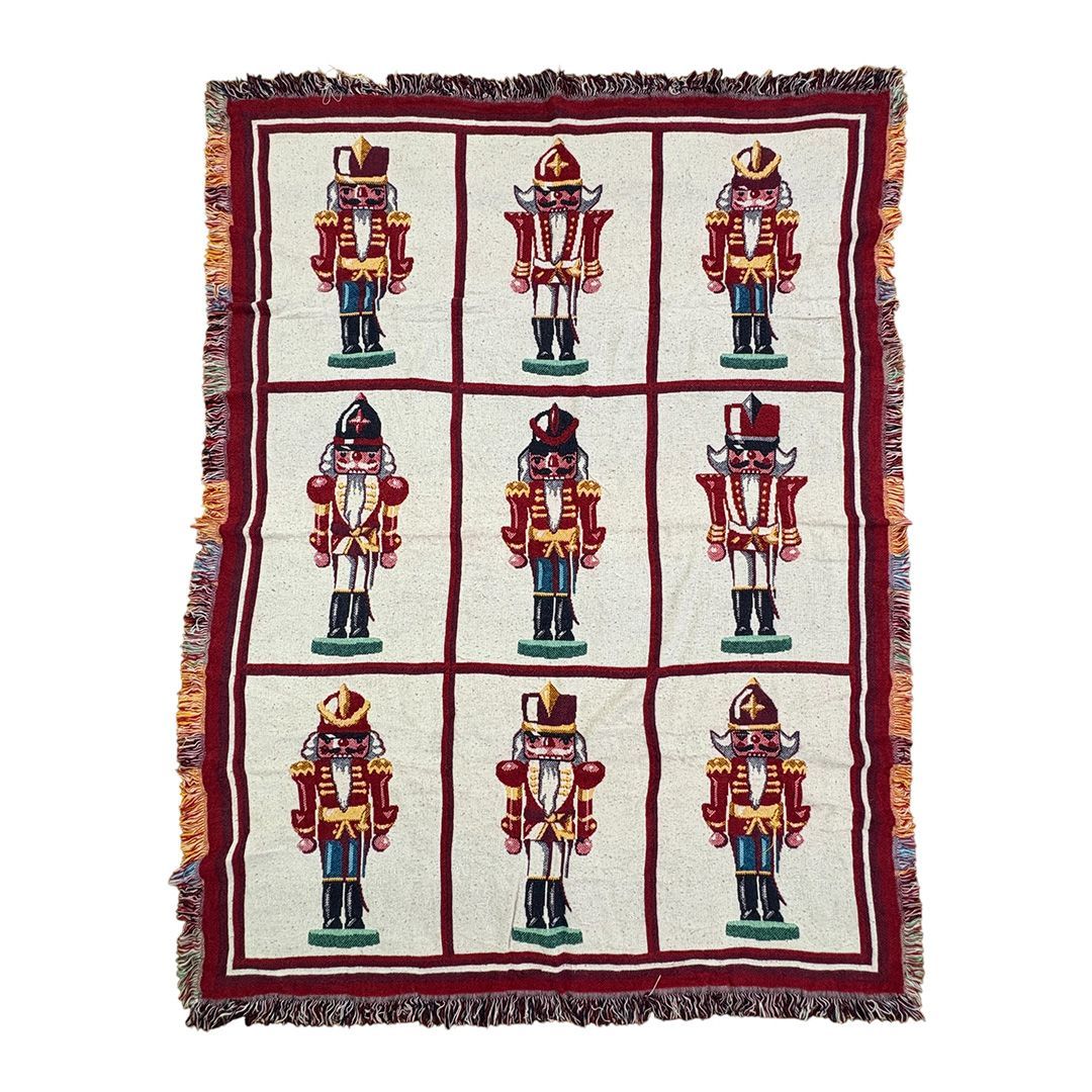 vintageラグ カーペット USA製 くるみ割り人形 1548 vintageラグ カーペット USA製 くるみ割り人形 1548 - メルカリ