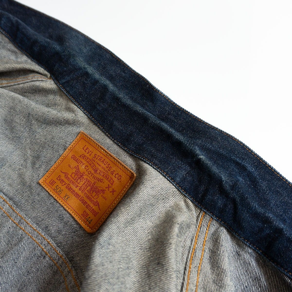 バレンシア製/濃紺】 LEVI'S 【 506XX ビッグE デニムジャケット