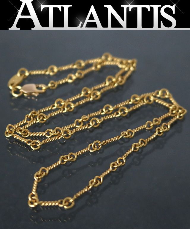 CHROME HEARTS 銀座店 クロムハーツ 22K ツイストチェーン ネックレス