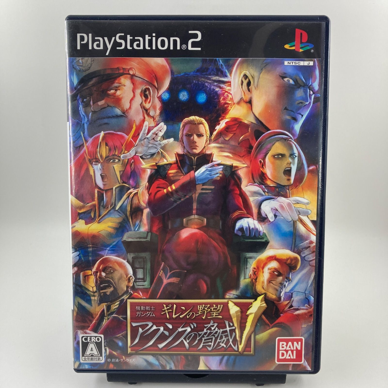 PS2 機動戦士ガンダム ギレンの野望 アクシズの脅威V 【1074】