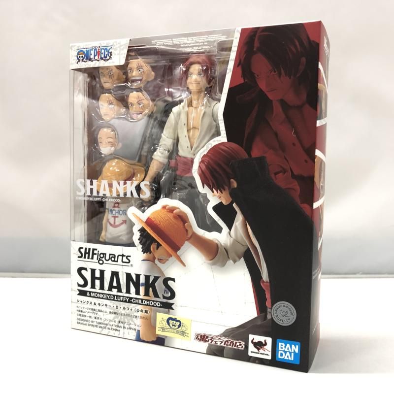 バンダイ S.H.Figuarts シャンクス＆モンキー D ルフィ 少年期 ワンピース 15
