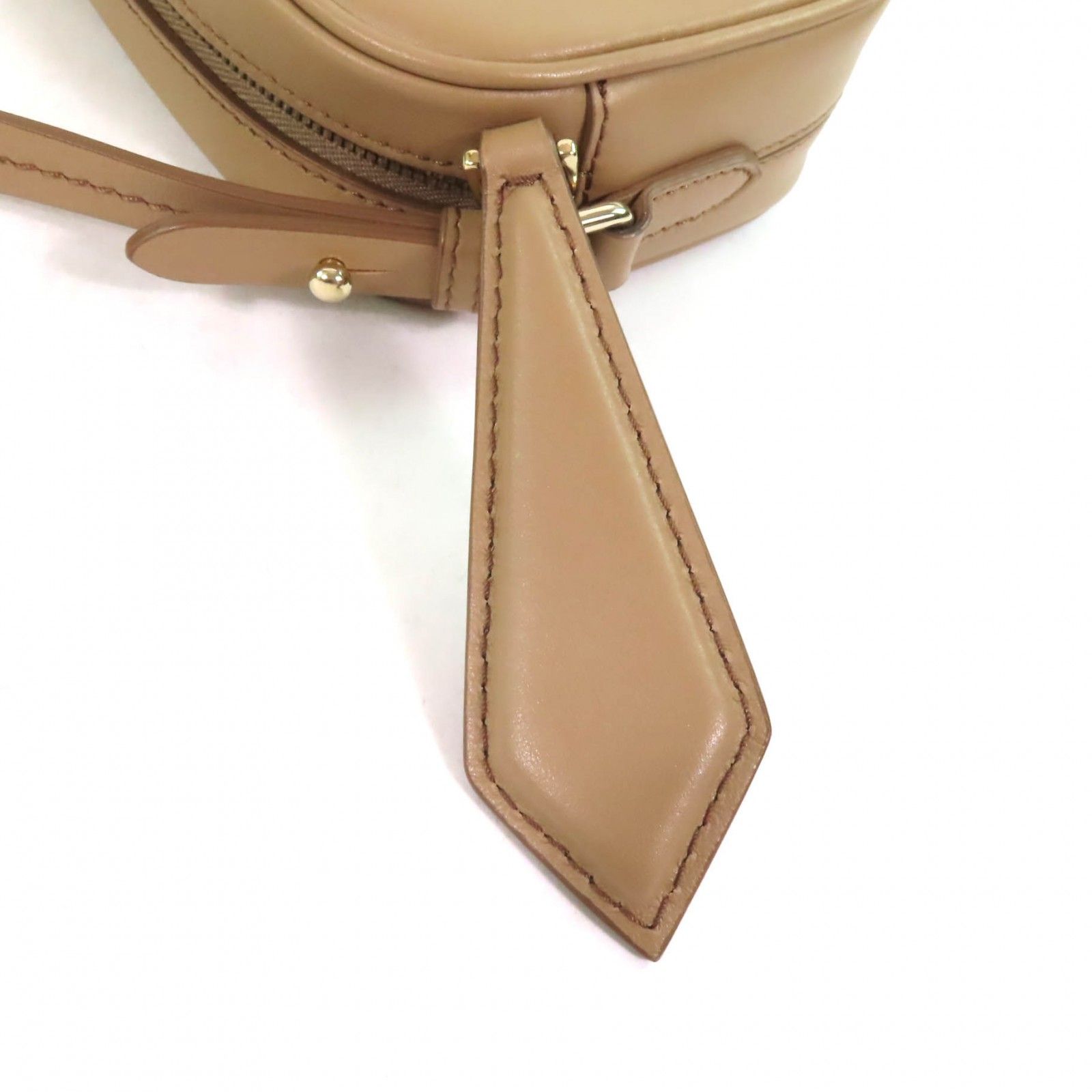 極美品★Max Mara マックスマーラ 45111526 ELSA エルサ ロゴデザイン  レザー ショルダーバッグ ブラウン 保存袋付き イタリア製 レディース 極美品☆Max Mara マックスマーラ 45111526 ELSA エルサ ロゴデザイン