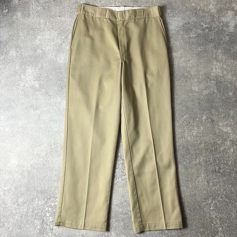 80s USA製 Dickies 874 チノ ワーク パンツ 36 31 / 80年代