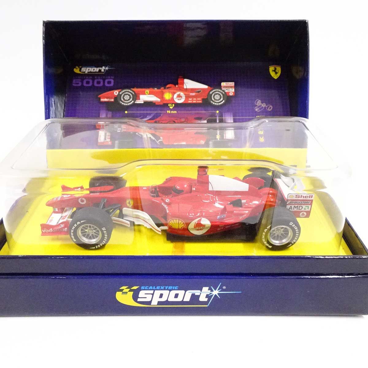 未使用】Scalextric 1/32 スロットカー Ferrari F2004 Michael