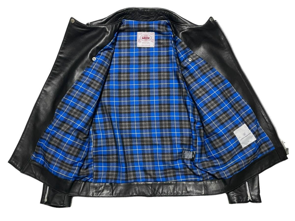 JAMES GROSE × ユニフォームエクスペリメント ダブルレザーライダース