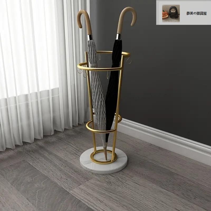 傘立て アンブレラスタンド モダン 大理石風 ホテルライク 玄関 ゴールド ホワイト ブラック シンプル おしゃれ かわいい