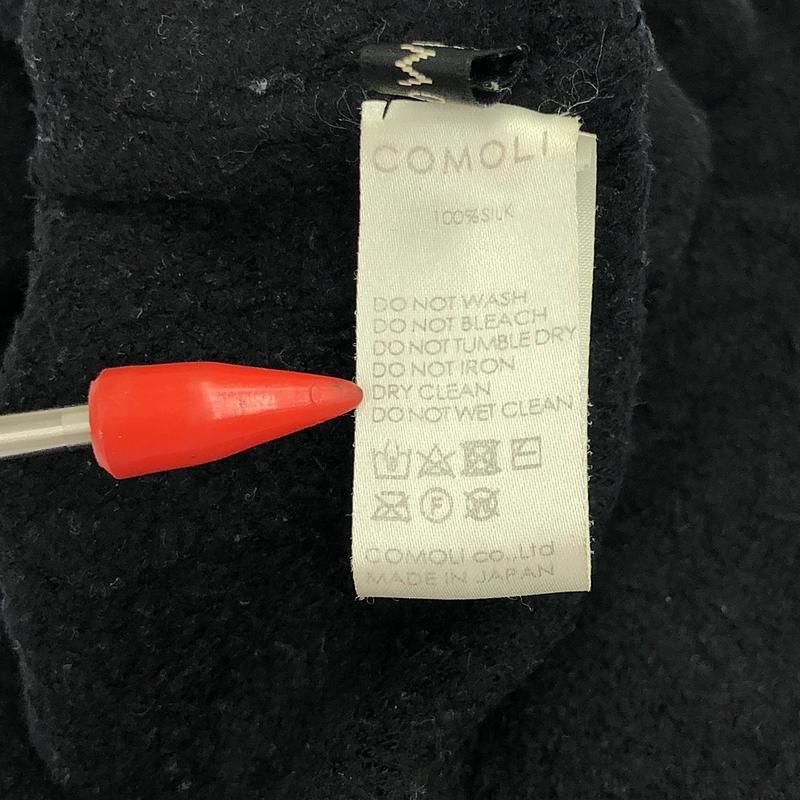 COMOLI / コモリ | 2020AW | silk 100％ / シルク ネップ ニット
