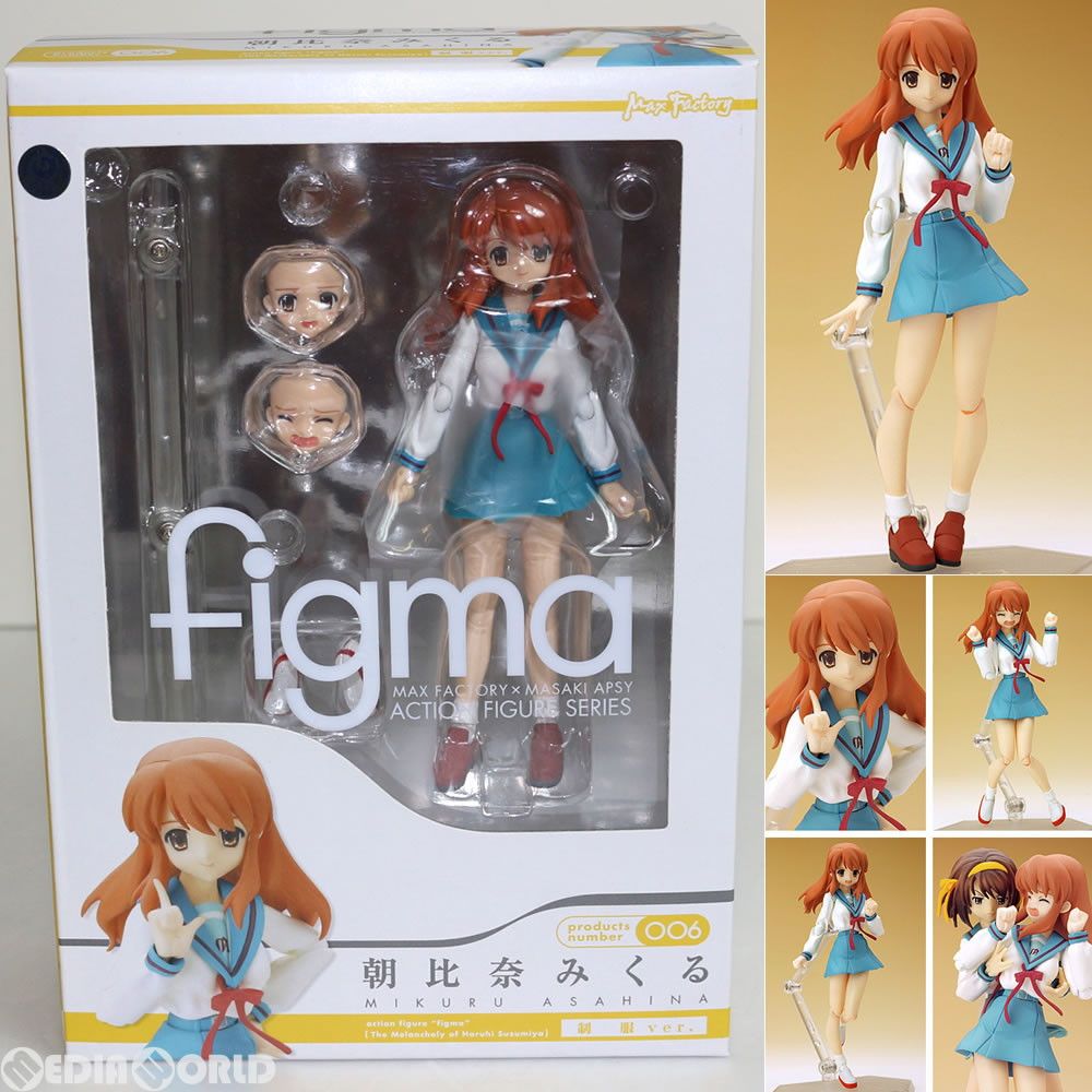 限定セール -SALE figma(フィグマ) 006 制服ver 朝比奈みくる(あさひなみくる) コミック・アニメ