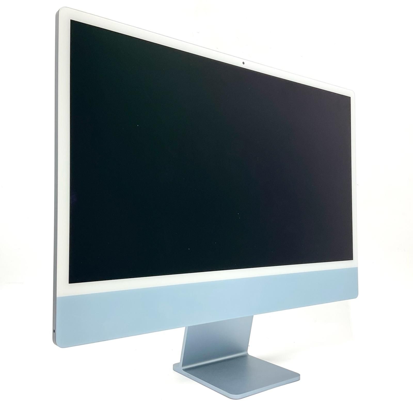 Apple iMac 24インチ 2021 Apple M1 8GB SSD 256GB ブルー 超 動作 済 全額返金保証 最速発送