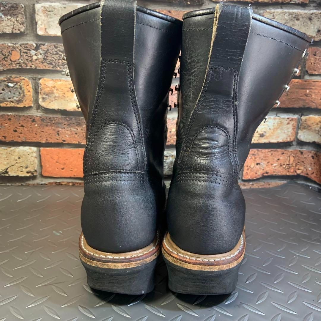 ☆REDWING 2218 PT91 ロガーブーツ 茶芯 US7D (24B28) レッド