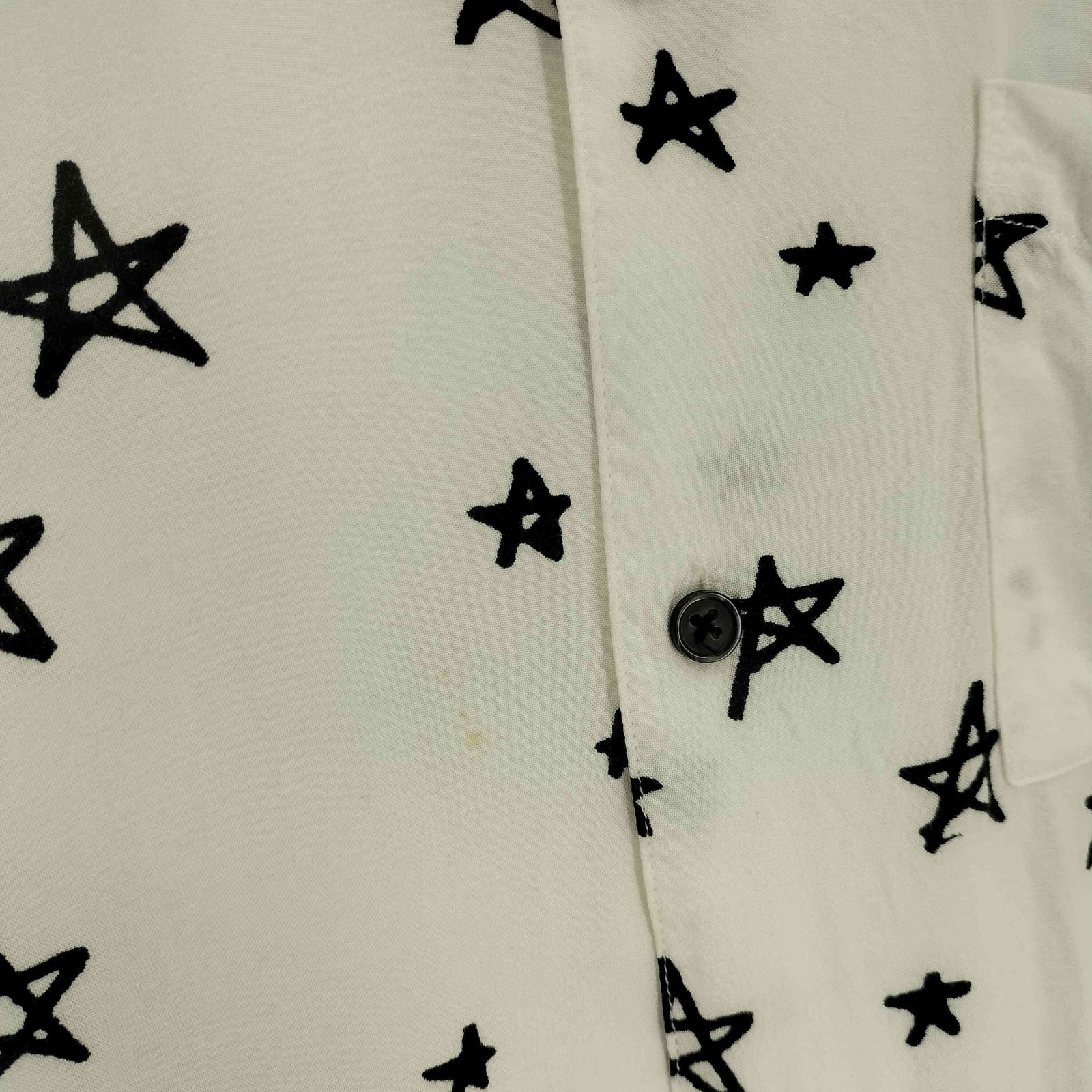 シュプリーム レーヨン シャツ ポロ supreme L デビル 手書き 星 シュプリーム レーヨン シャツ ポロ supreme L デビル 手書き 星
