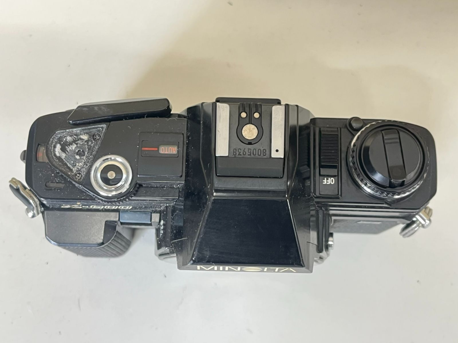 B-576 MINOLTA/ミノルタ 一眼レフ フィルムカメラ ブラック 動作未確認