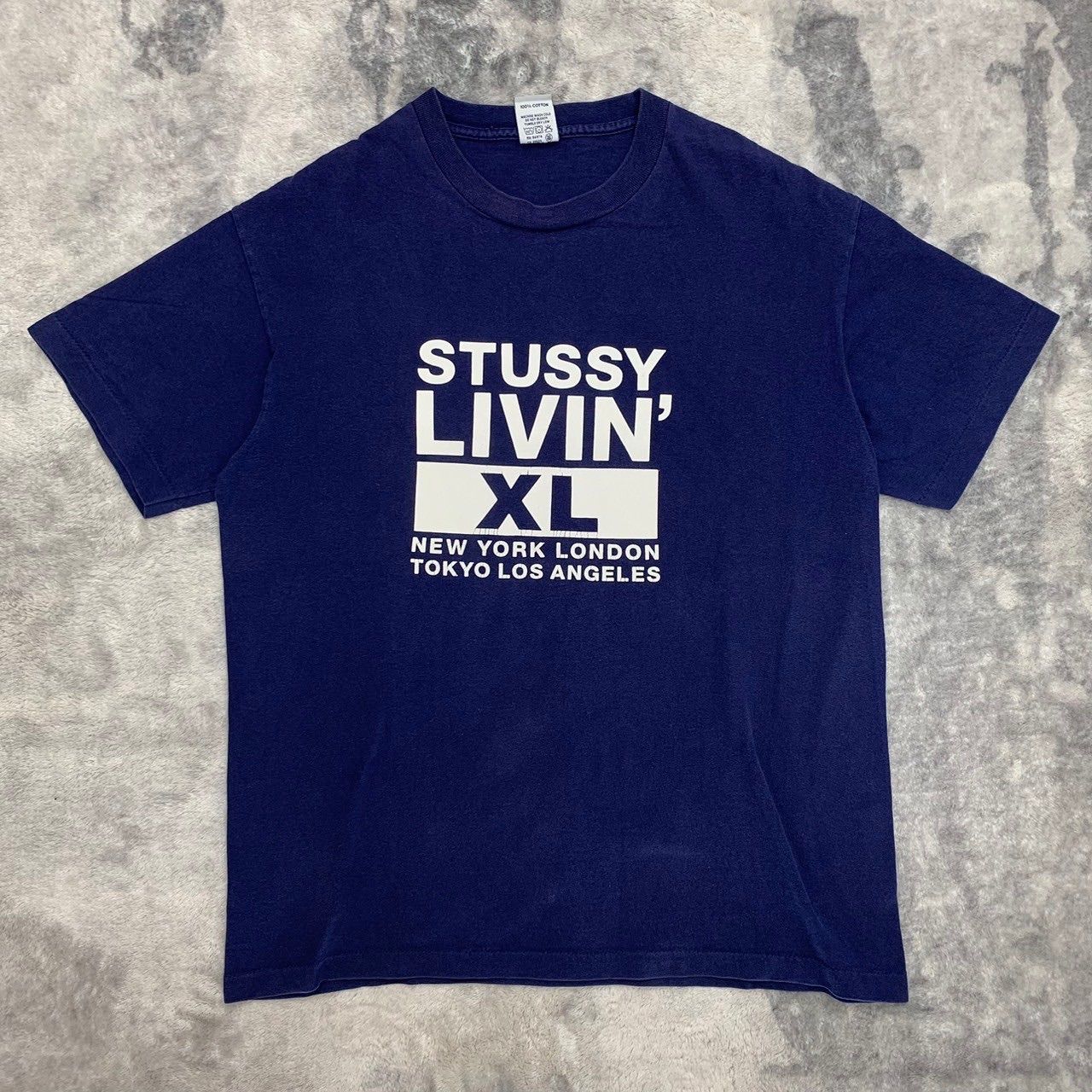 90s-00s USA製 STUSSY ステューシー Tシャツ 半袖 プリントロゴ ワン 