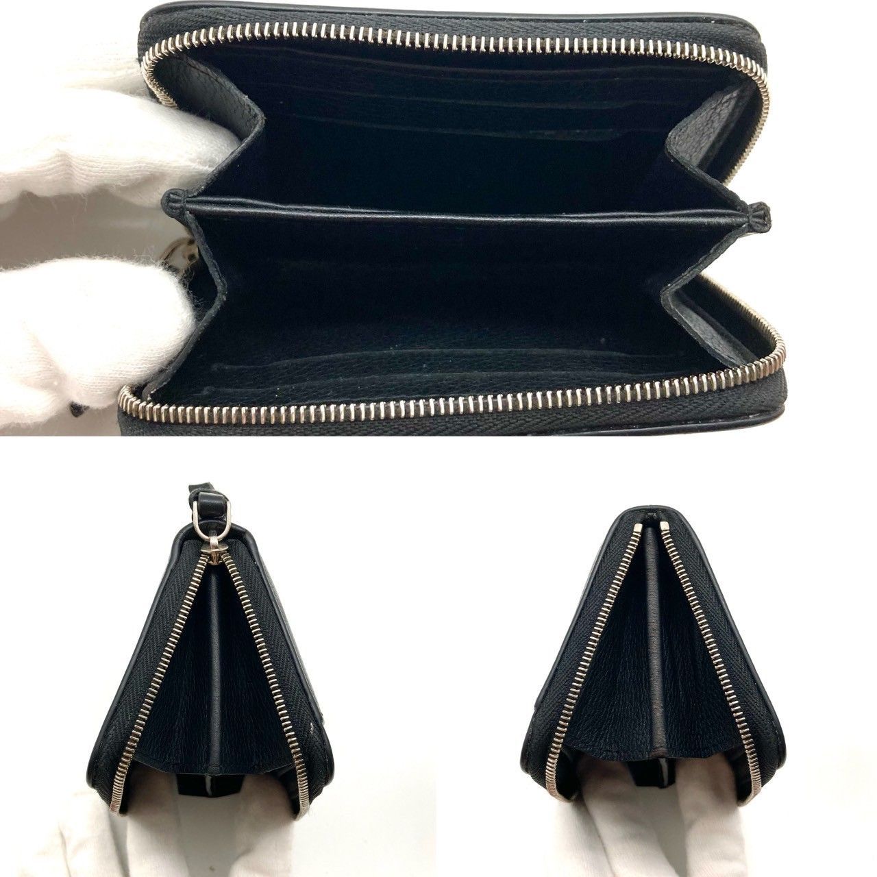 ★極美品★　ルイヴィトン　ロックミー　ジッピーコインパース　ブラック ルイヴィトンロックミー ジッピーコインパース ノワール(黒