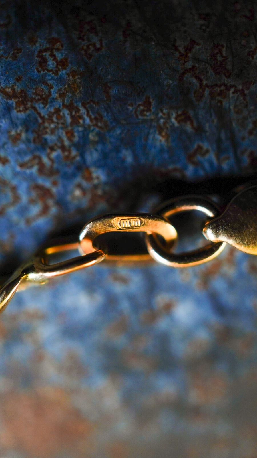 VINTAGE】U.K. VINTAGE 9ct イエロー ゴールド 喜平チェーン