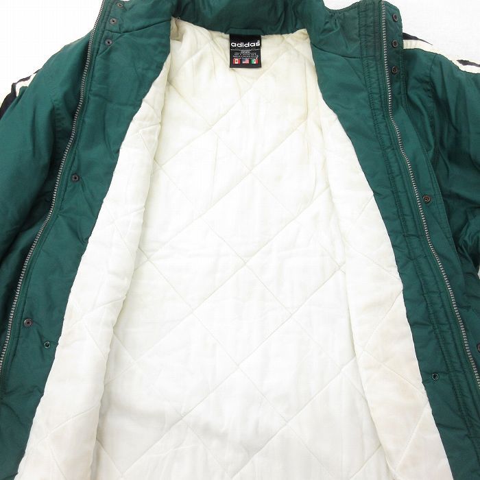 XL/古着 アディダス adidas 長袖 ナイロン ジャケット ベンチコート