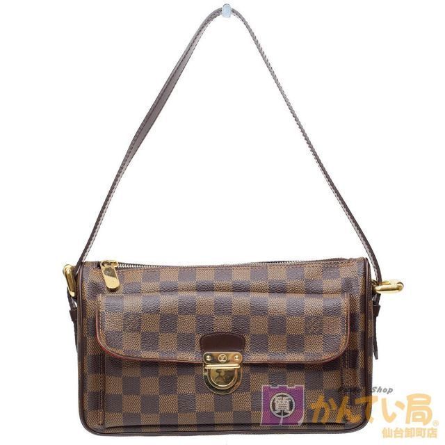 Louis Vuitton】ルイヴィトン ラヴェッロGM N60006 ダミエ エベヌ ショルダーバッグ ワンショルダー ロングストラップ 肩掛け  ブラウン系 レディース 【中古】USED-B 【9304】 - メルカリ