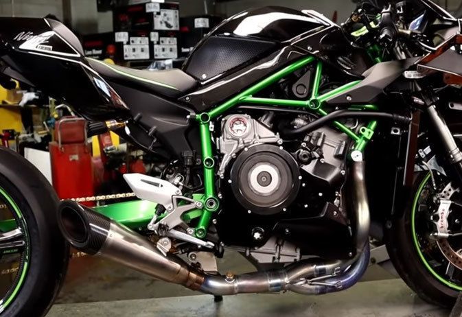 TRICK STAR クラッチカバー NINJAH2 SX / H2 SX SE トリックスター / Ninja H2 SX / H2 SX SE / SE+(18-25) モーター