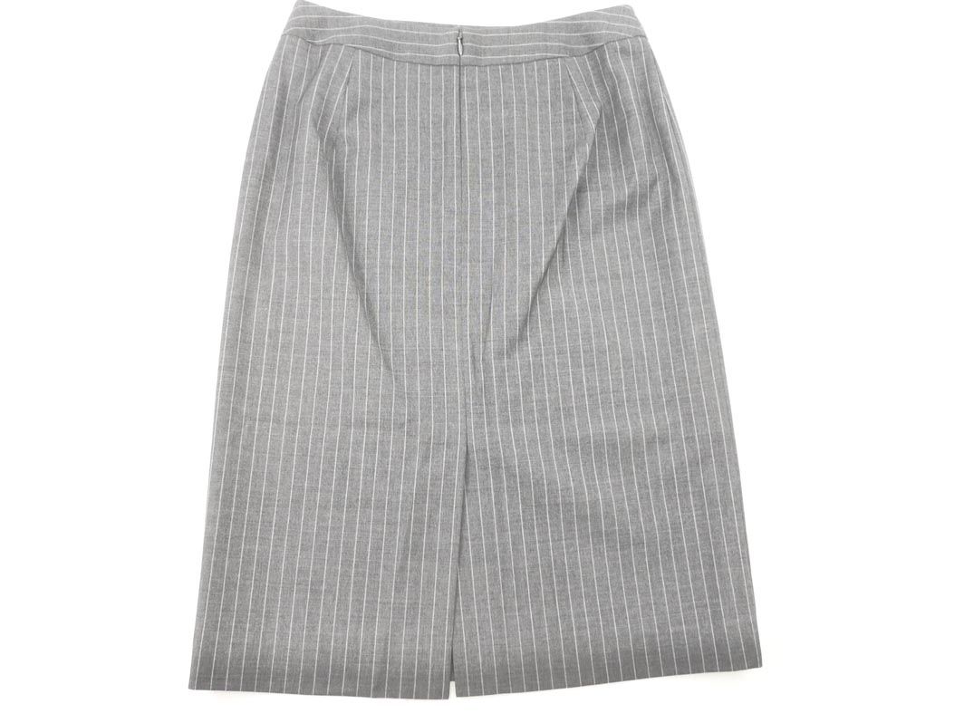 Aquascutum アクアスキュータム ウール100% ストライプ タイト