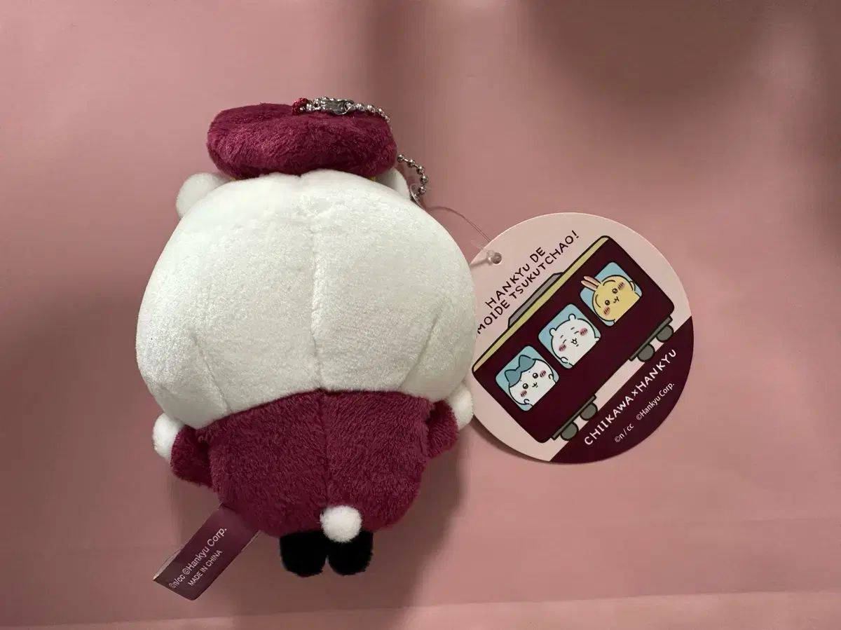 新品未開封♥ ちいかわ 阪急コラボ マスコット ちいかわ ちいかわ 阪急電車なマスコット（ハチワレ） | ちいかわ