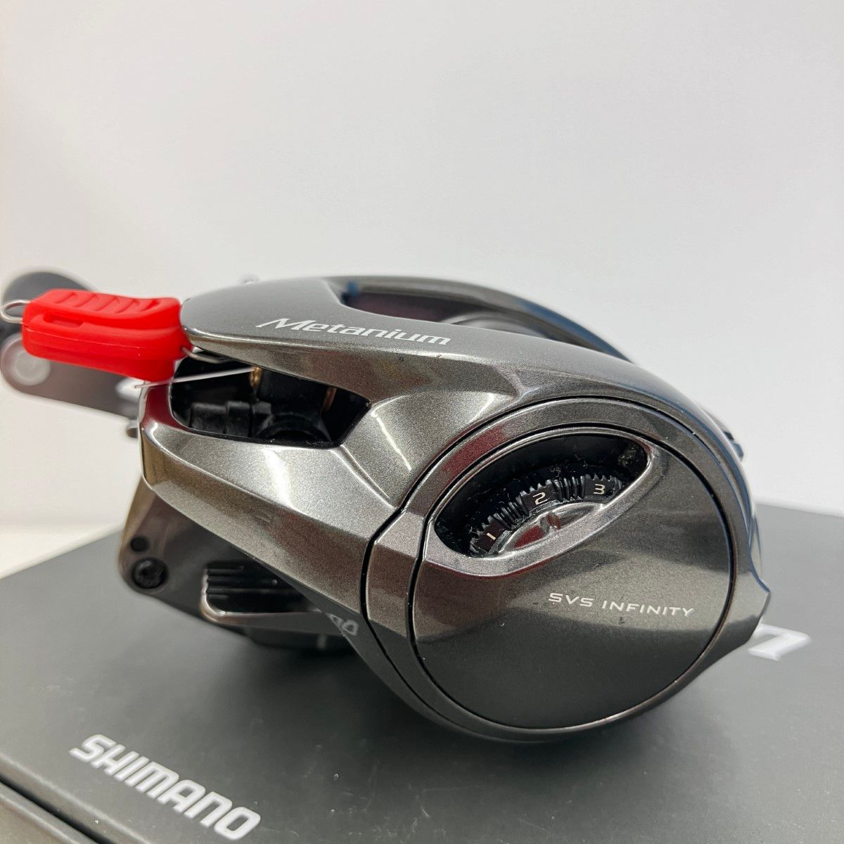 SHIMANO - 釣り用品 リール ベイトリール SHIMANO 04114　20メタニウムHG RH　箱有り 釣り用品 リール ベイトリール SHIMANO 04114 20メタニウムHG RH