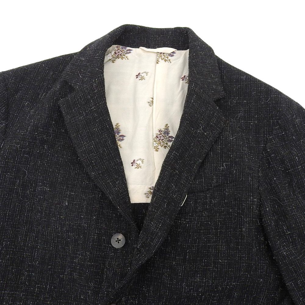 超美品 カームレンス calmlence 現行 COAT003 Long Sack Coat Kasuri