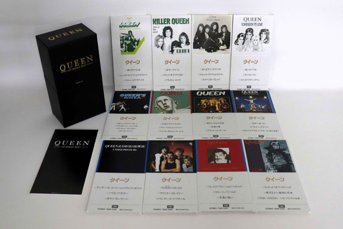 12CD Queen Cd Single Box TODP225162 EMI |00540