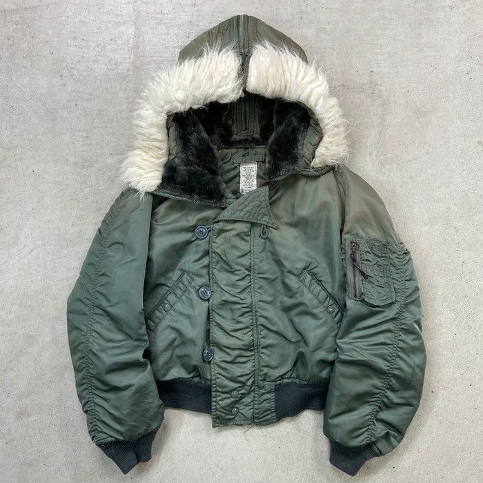 83年納品 U.S.AIR FORCE 米軍実品 N-2B AVIREX アビレックス フライト