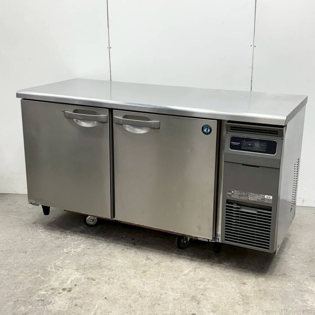 ホシザキ 冷蔵コールドテーブル RT-150SNG-RML W1500×D600×H800 台下冷蔵庫 業務用冷蔵庫 単相100V 2020年製 厨房