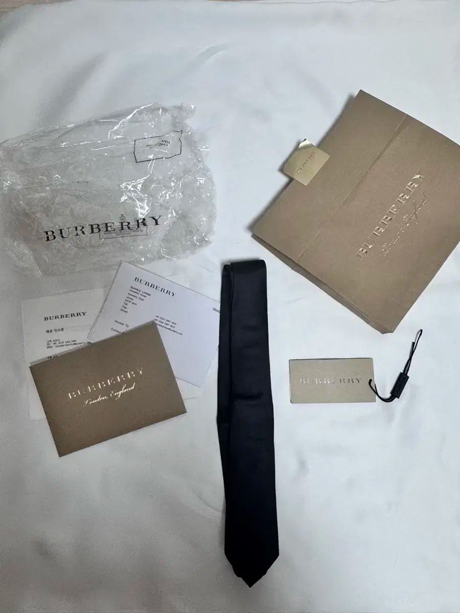 BURBERRY バーバリー ウール シルク スリム ネクタイ ブラック