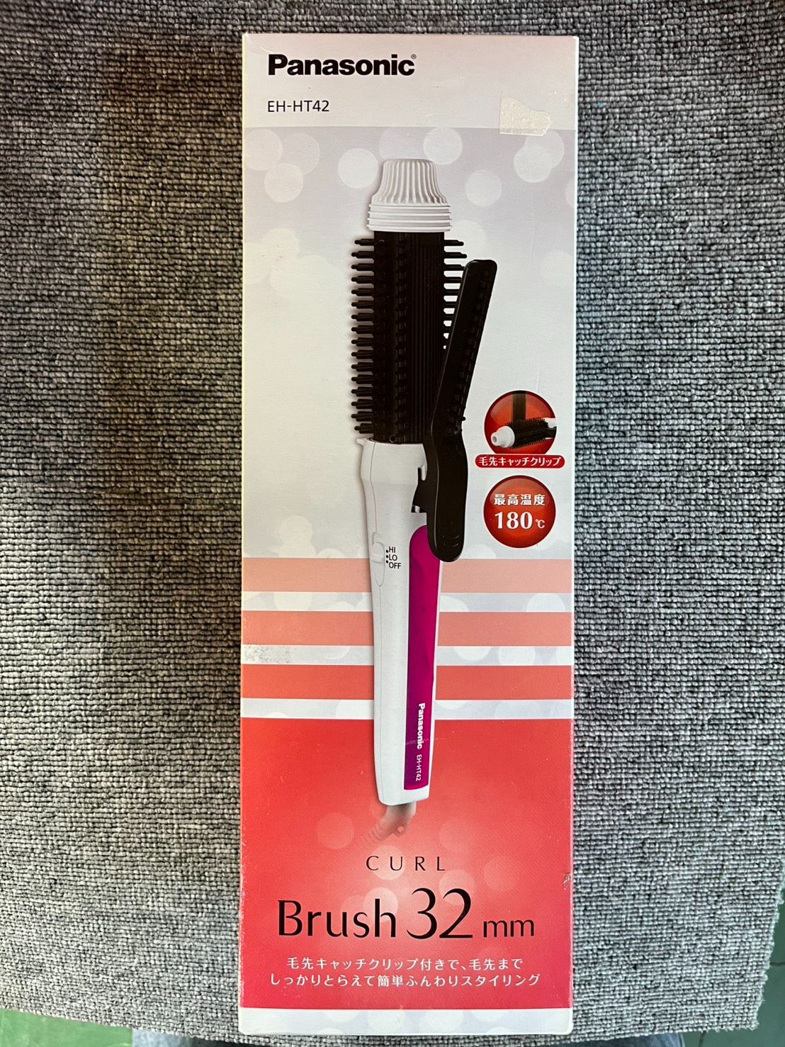 動作 なし Panasonic カールアイロン ブラシ 32mm EH-HT42