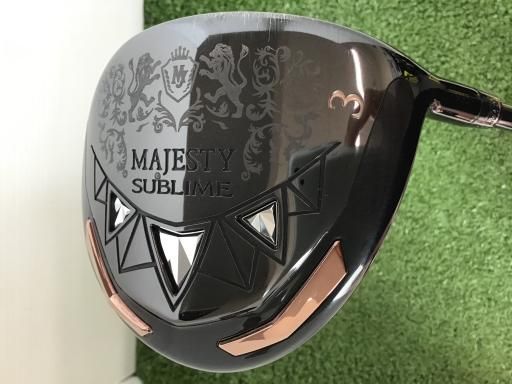 マジェスティゴルフ 旧マルマン MAJESTY SUBLIME 2025 ブラック 3W フェアウェイウッド FW MAJESTY SUBLIME LV935 FW フレックスR メンズ 男性用 右利き 右用 Cランク ゴルフクラブ