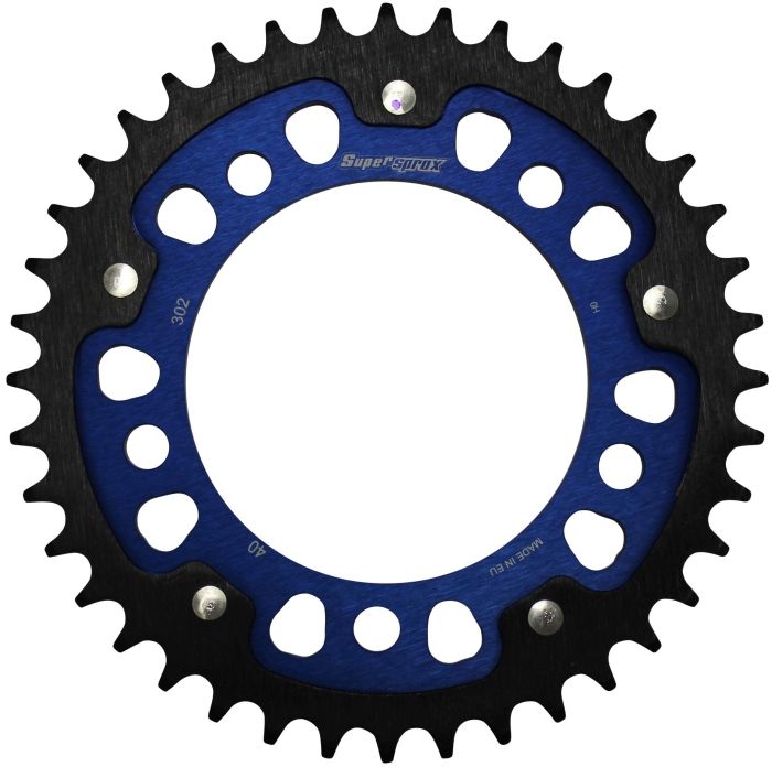 3営業日で発送 スーパースプロックス Supersprox SPX REAR STEALTH 302-40T BLU