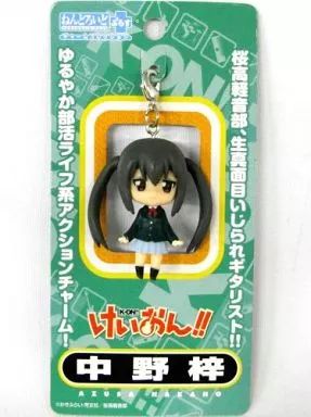 けいおん！！ ねんどろいどぷらす チャームコレクション 5種類 中古】キーホルダー・マスコット(キャラクター) 中野梓