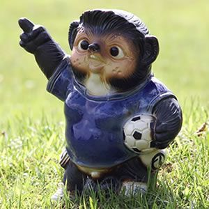信楽焼 サッカーたぬき スポーツの縁起物 信楽焼 9号サッカー狸 サッカーボール たぬき タヌキ 狸 開運