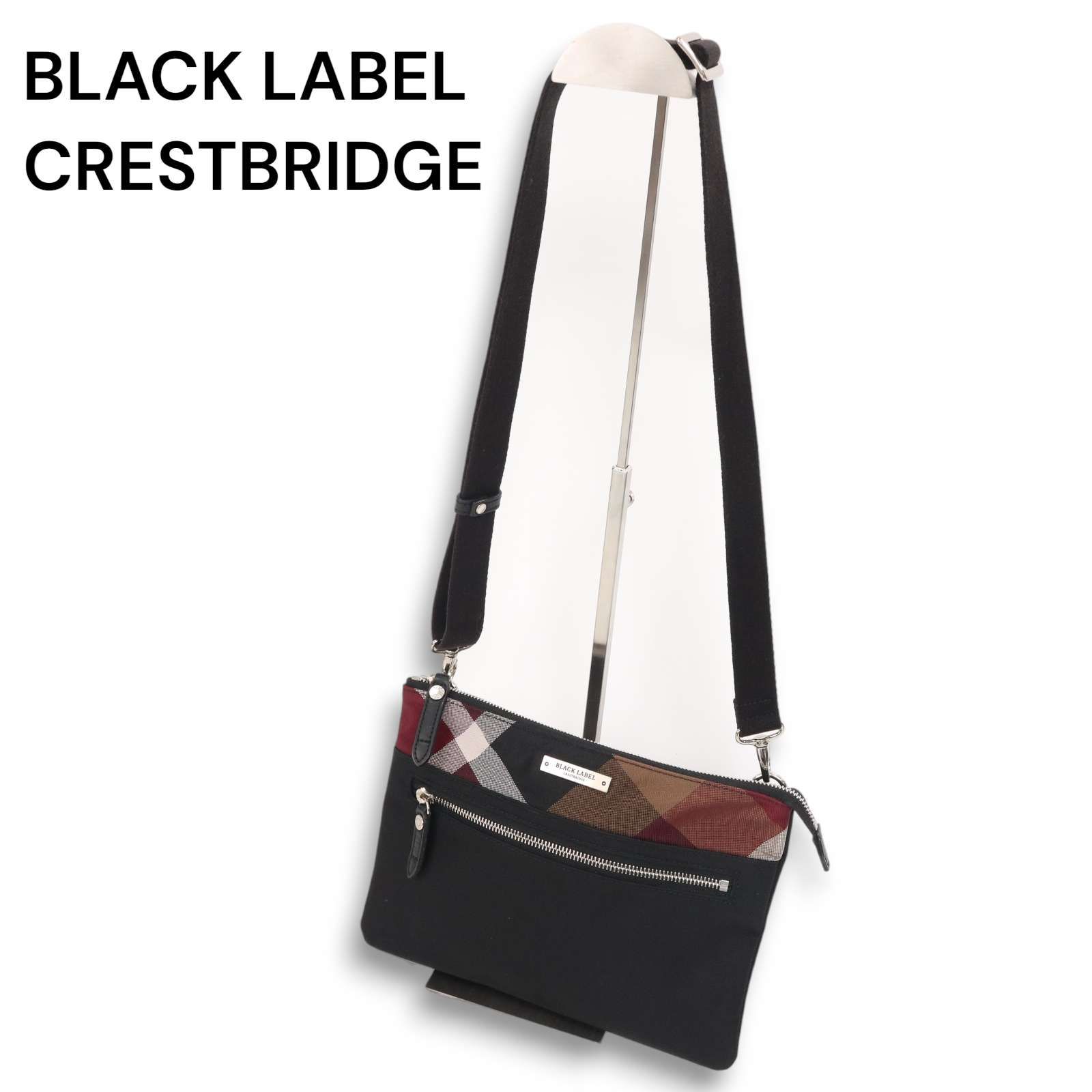 美品☆ BLACK LABEL CRESTBRIDGE ブラックレーベル クレストブリッジ 