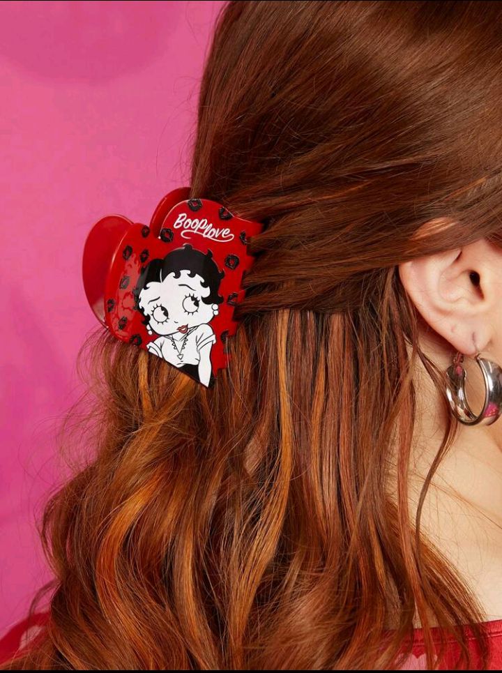 Betty Boop ベティちゃん ベティブープ ヘアクリップ ヘア