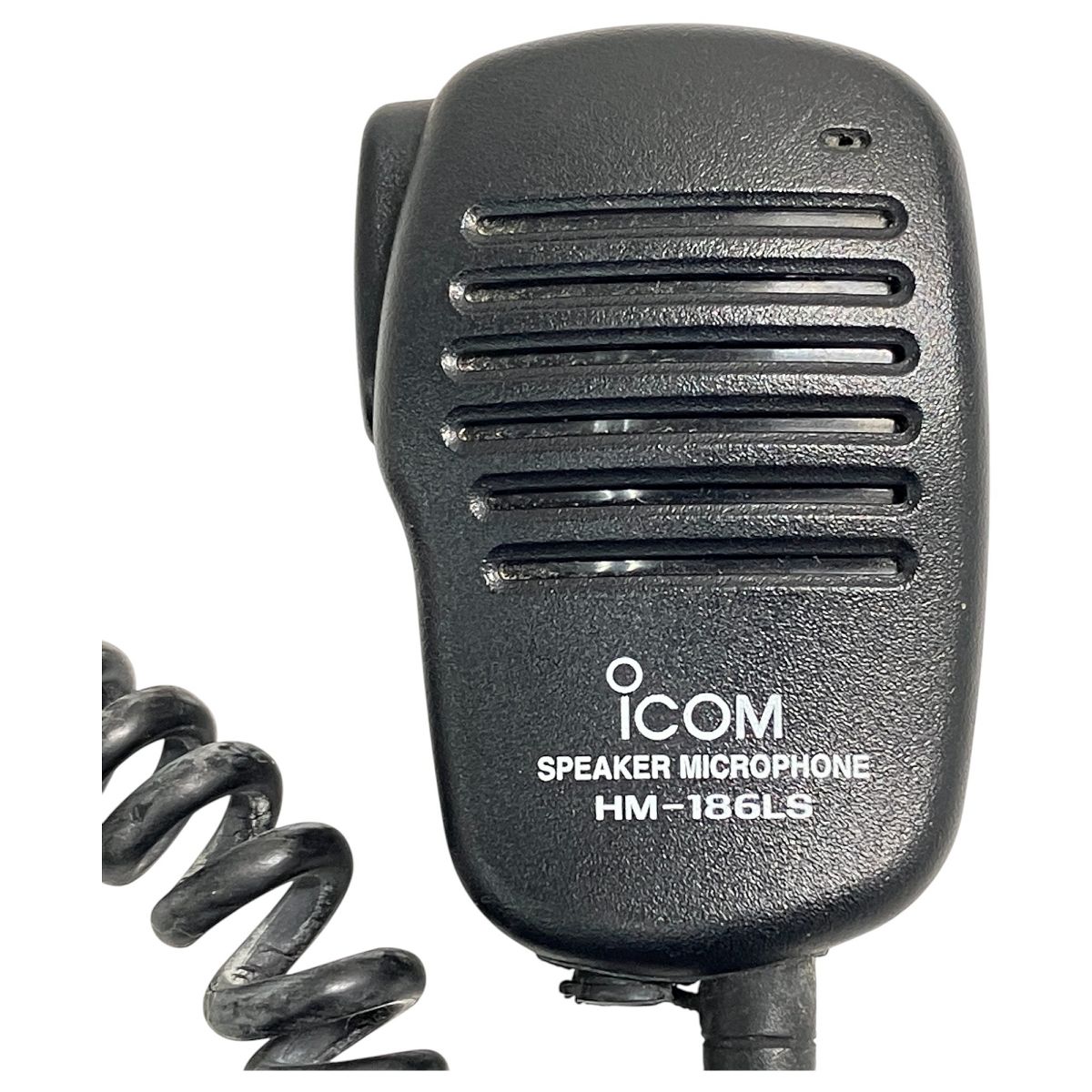ICOM アイコム HM-186LS 小型スピーカーマイクロホン 2ピンスリムL型コネクター アマチュア無線 N10459380