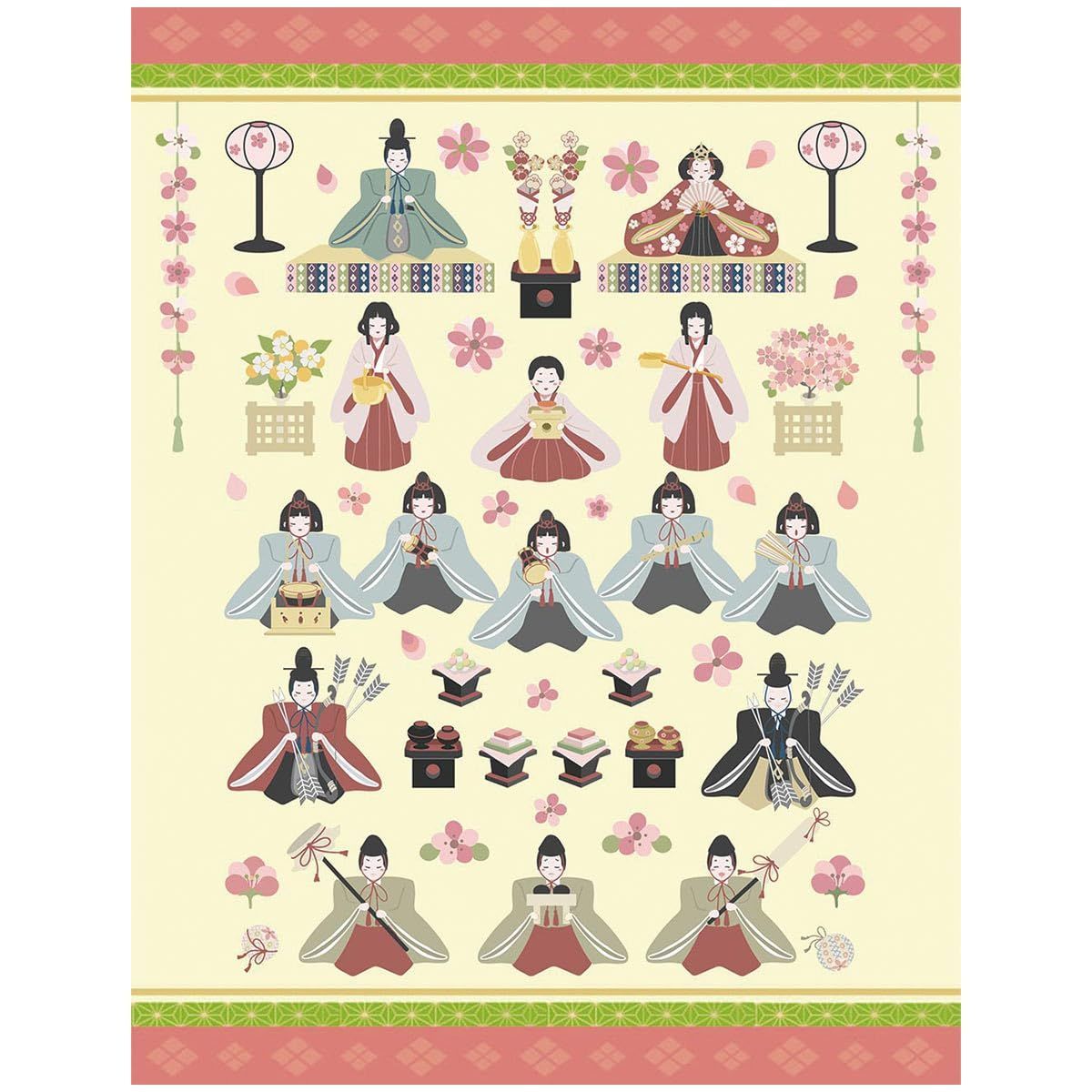 【数量限定】next.design タペストリー ひな祭り 雛人形 うさぎ 壁飾り 壁掛け お雛様 3月 つるし 玄関 飾り パーティー 写真撮影 かわいい おしゃれ 大判 大きい 飾り付け 背景布 グッズ インテ