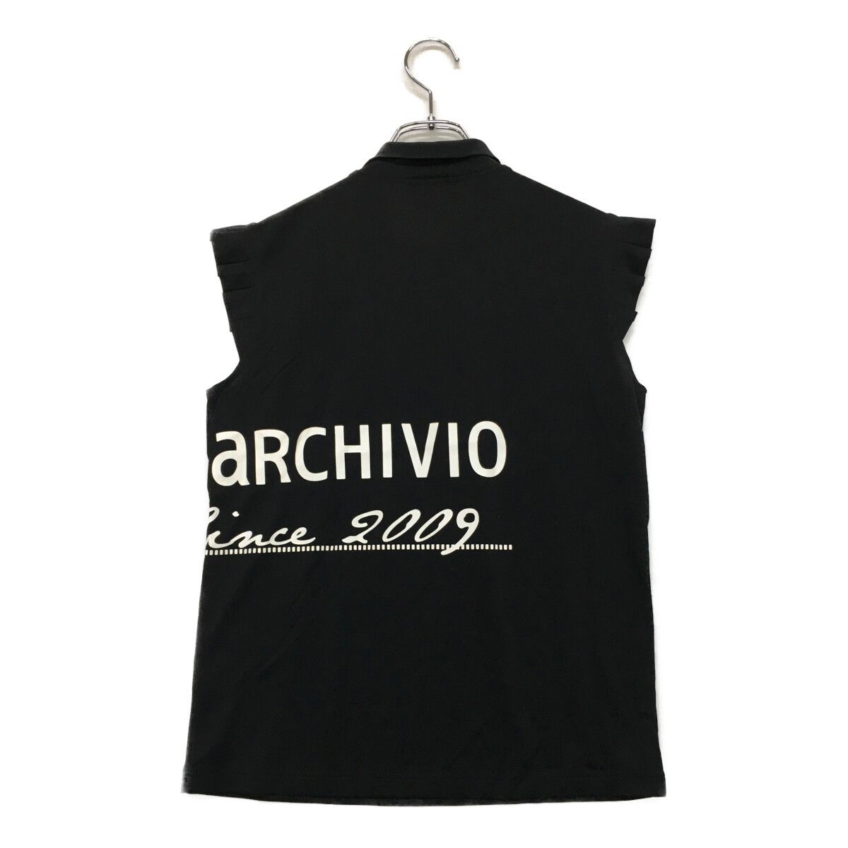 レディース アルチビオ archivio ノースリーブ 38(M) 黒 ブラック