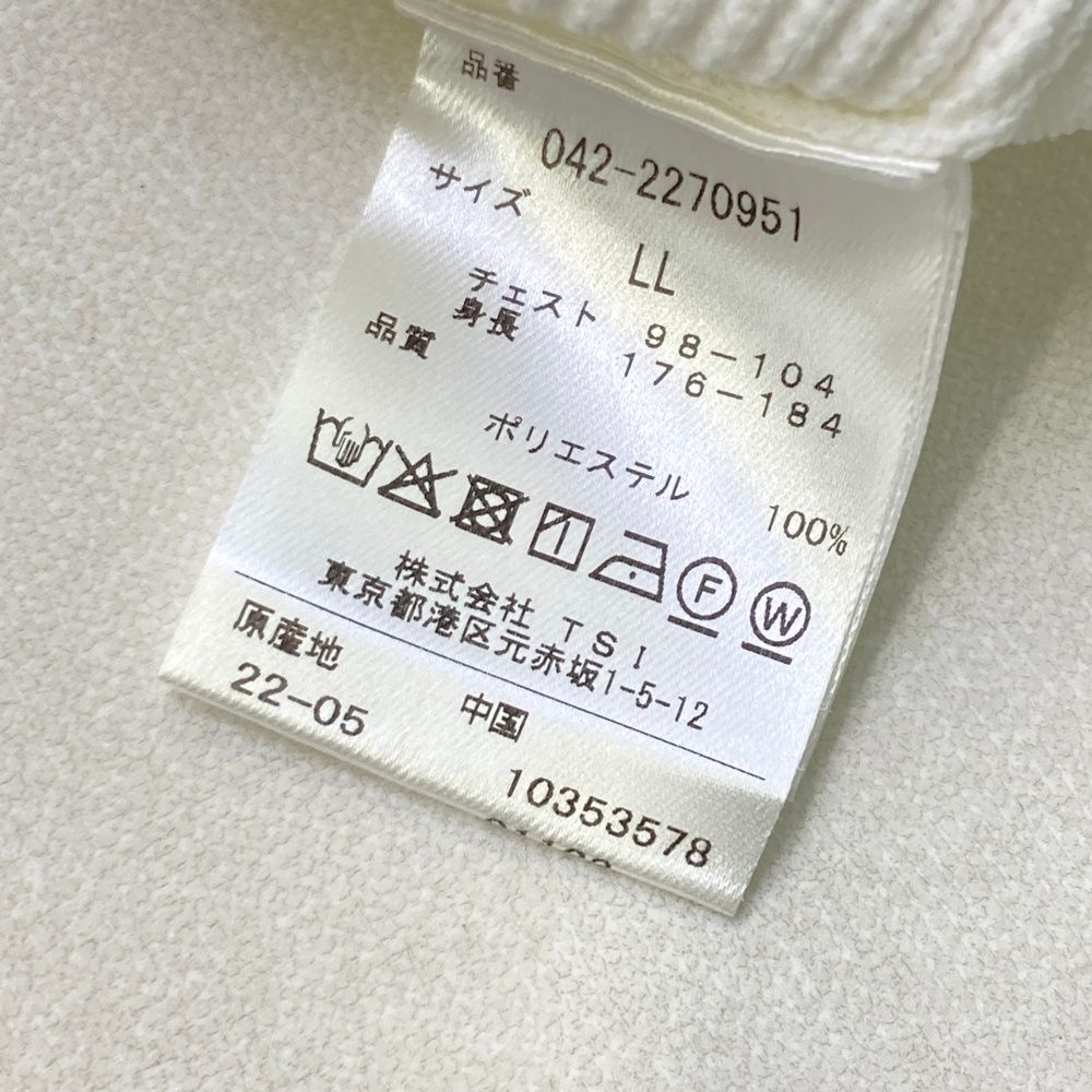 サイズ：LL ST ANDREWS セントアンドリュース 042-2270951 ニット セーター  ホワイト系 [240101484211] ゴルフウェア メンズ ストスト サイズ：LL ST ANDREWS セントアンドリュース 042-2270951