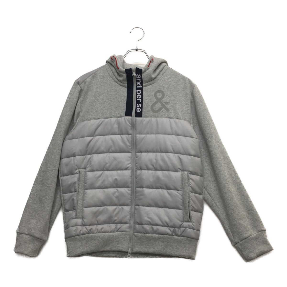 and per se グレー ジャケットメンズサイズL 【公式通販】