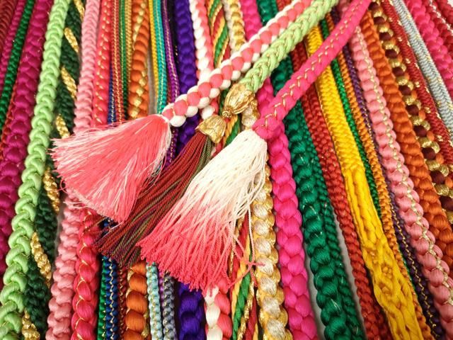 平和屋着物○和装小物 帯締め20本 高麗組 笹浪組 角八つ組 金銀糸 逸品  