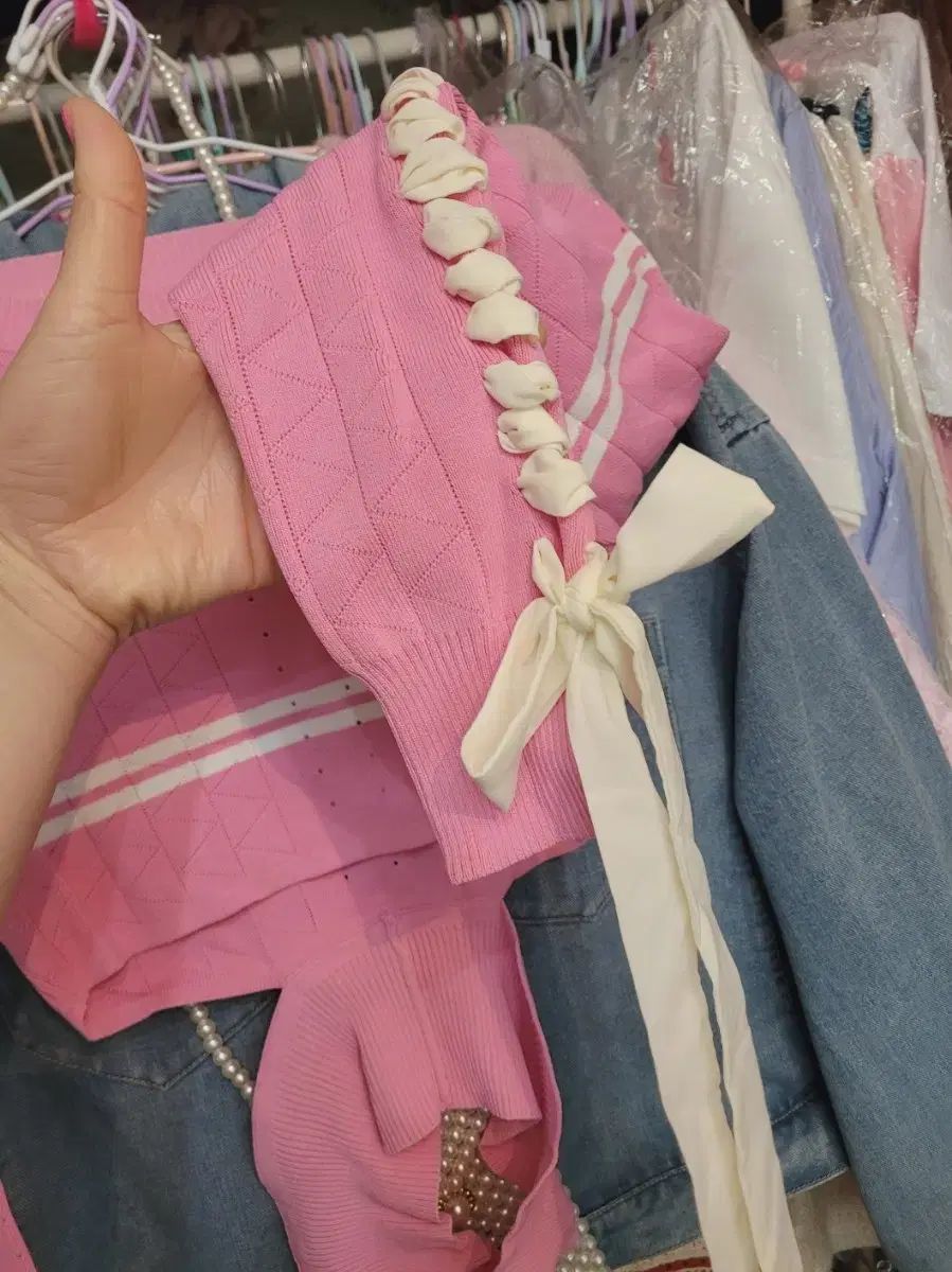 輸入コルセットリボン