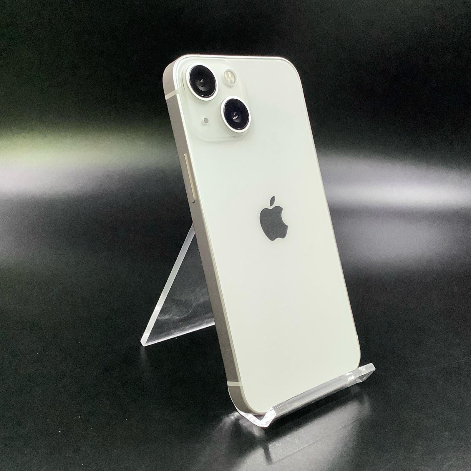 iPhone 13 mini 128GB スターライト SIMフリー 白ロム 動作確認