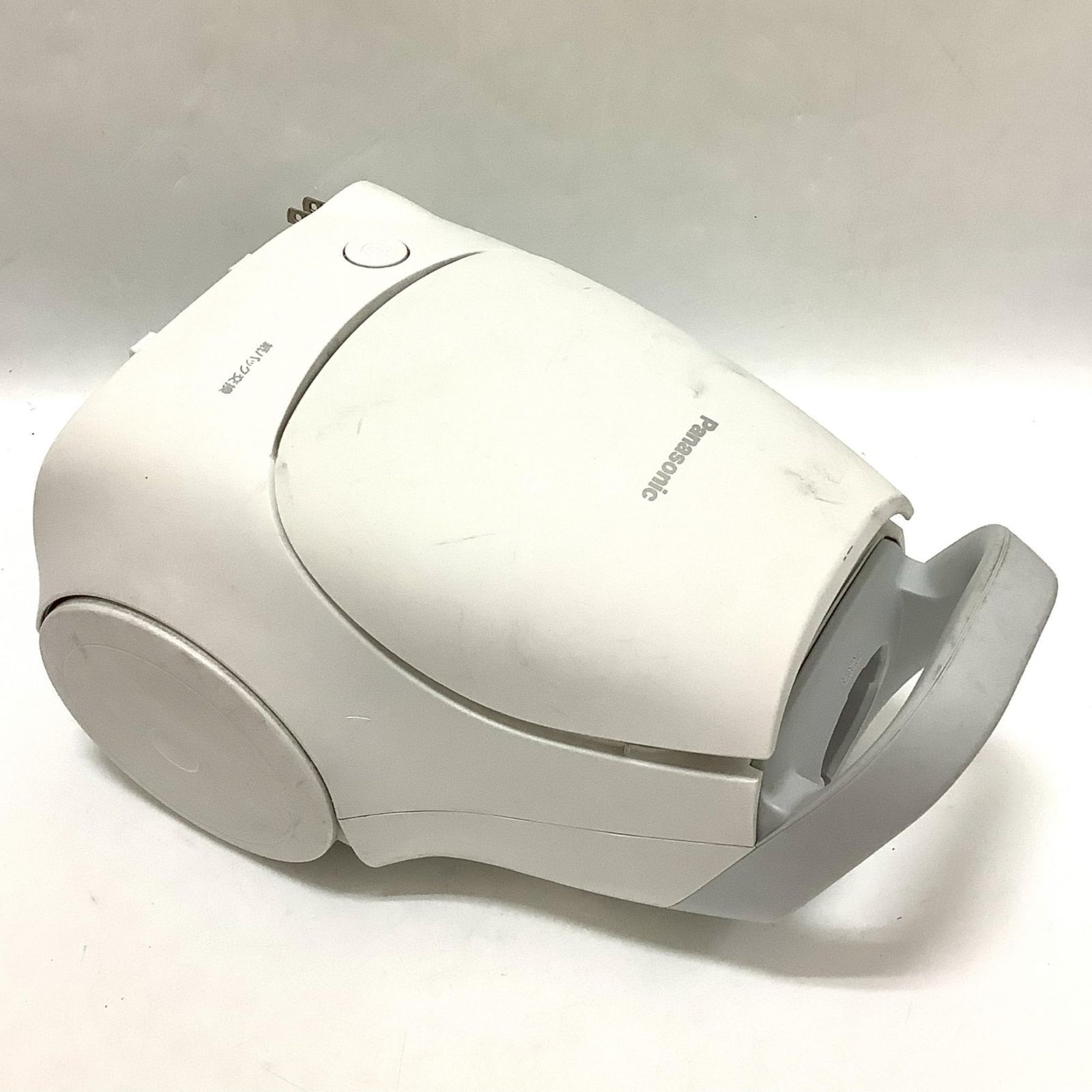 No.3909 パナソニック 掃除機 紙パック式 MC-PJ 230 G-W ホワイト 軽量 コンパクト ハイパワー クリーンセンサー 親子ノズル搭載