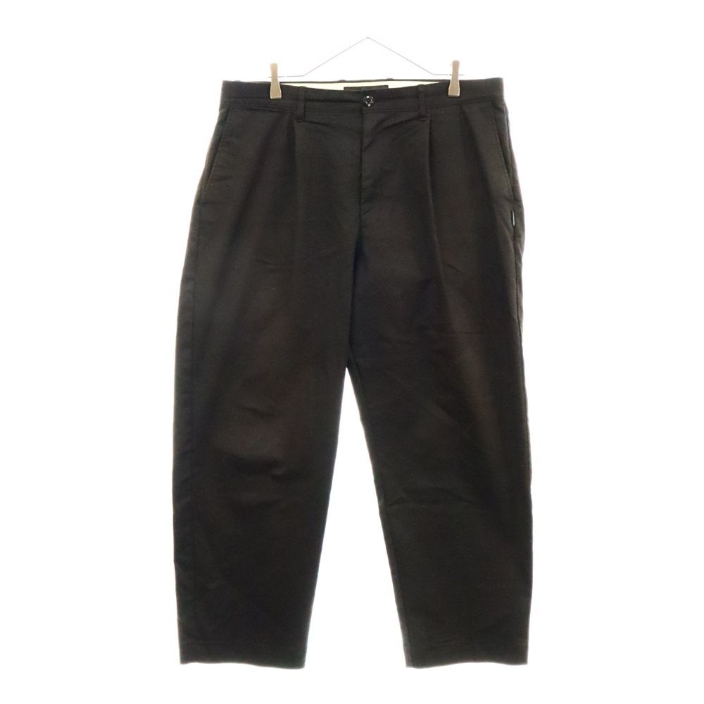 NEIGHBORHOOD (ネイバーフッド) 20AW TUCK CE-PT タック コットンツイル チノスラックスパンツ ブラック 202AQNH-PTM03